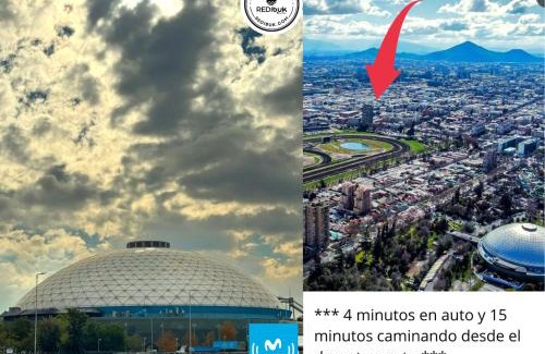 Downtown Santiago Apartamento | Studio nuevo edificio 2025 a pasos de Club Hípico