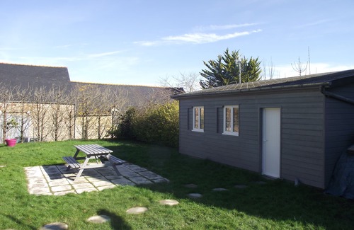 Roz-sur-Couesnon Apartamento | Studio on land "Countryside at the foot of MT ST MICHEL"