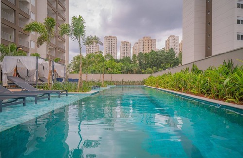 Panamby Apartamento | Studio Panamby, ao Lado do Metrô