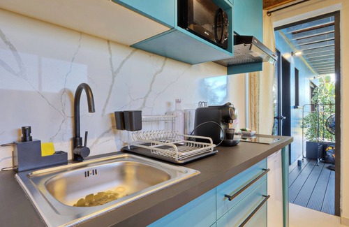 Les Avirons Apartamento | Studio Pitaya - Vue mer et piscine partagée