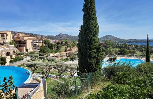 Cap Esterel Apartamento | Studio Poisson bleu in toller Ferienanlage mit Pools, Animation und Sportmöglichkeiten