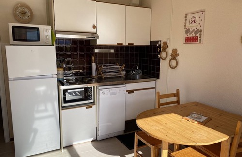 Albiez-le-Vieux Apartamento | Studio Pour 4 aux Pieds des Pistes en Savoie, Résidence Très Calme