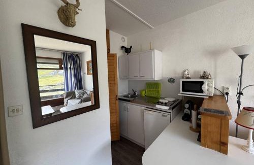 Arette Apartamento | Studio pour 4 avec accès direct aux pistes - FR-1-602-18