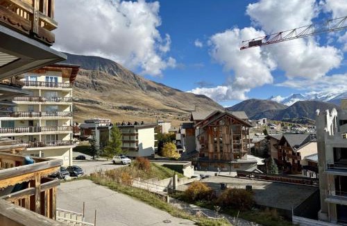 Cognet Apartamento | Studio pour 6 à L'Alpe d'Huez, proche pistes, casier à skis - FR-1-405-363