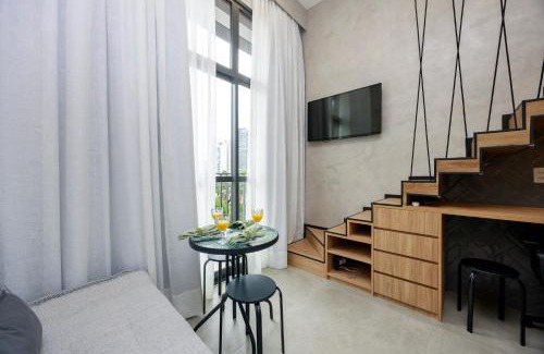 Santo Amaro Apartamento | Studio prox Consulado EUA Metro Brooklin piscina