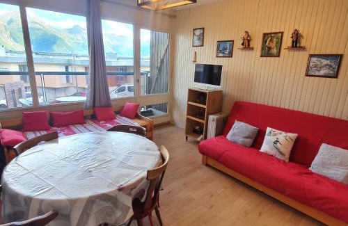 Orcieres-Merlette Apartamento | Studio Queyrelet 1 pied des pistes avec balcon & vue 2-4 personnes