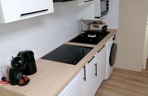 Amelie-les-Bains-Palalda Apartamento | Studio rénové lumineux au centre-ville d'Amélie-Les-Bains, proche Thermes et commodités - FR-1-659-61