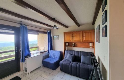 Saint-Michel-de-Chaillol Apartamento | Studio rénové 2 pers - Balcon Sud - Animaux admis - FR-1-393-80