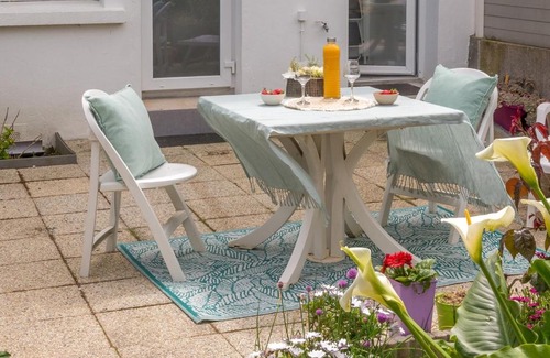 Port-Louis Apartamento | Studio rénové à Port-Louis, proche plage et centre, jardin commun, 2 couchages, WiFi inclus - FR-1-349-143