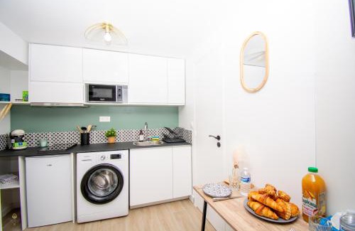 Petit-Ivry Apartamento | Studio rénové calme et cosy (10' Paris Pte d'Ivry)