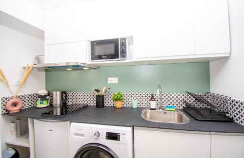 Petit-Ivry Apartamento | Studio rénové calme et cosy (10' Paris Pte d'Ivry)