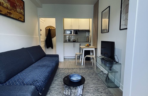 Charenton-le-Pont Apartamento | Studio Rénové, Fonctionnel, Proche Métro Paris, Idéal Solo/duo, Vistes ou Work
