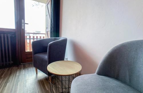 Les Almes Apartamento | Studio rénové près des pistes et commerces, balcon, animaux admis - FR-1-502-431