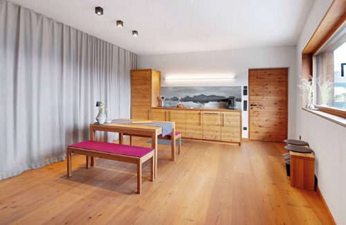 Laudes Apartamento | Estudio 'Röfen Mittelröfen' con vistas a la montaña, terraza compartida y Wi-Fi