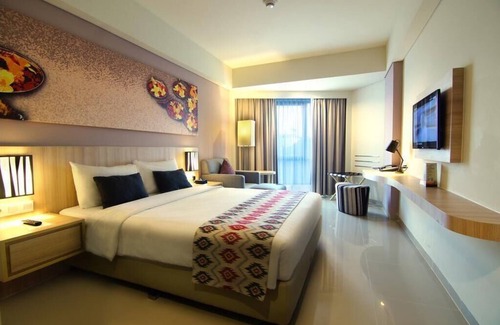 Downtown Kuta Hotel | Habitación Estudio con bonitas vistas en la playa de Kuta