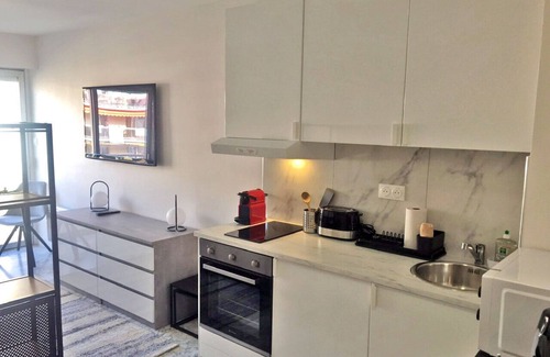 Les Baumettes Apartamento | Studio Seafront Promenade des Anglais