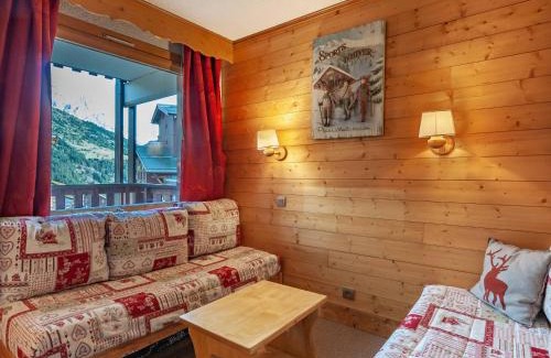 Meribel-Mottaret Apartamento | Studio ski-in/ski-out, balcon, divisible, Laitelet - FR-1-355-26