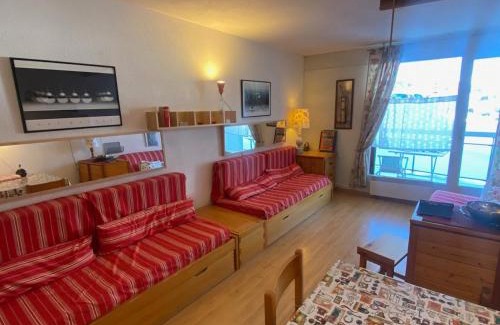 Montgenevre Apartamento | Studio ski-in/ski-out 6 pers, balcon, cuisine équipée - FR-1-445-144