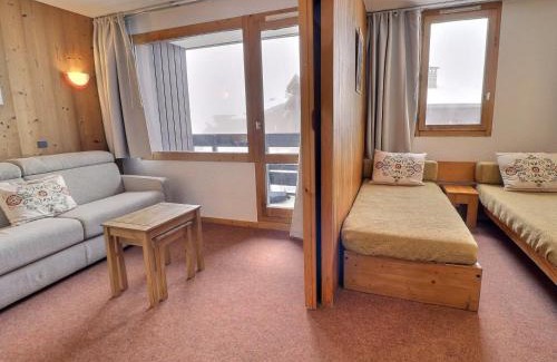 Meribel-Mottaret Apartamento | Studio skis aux pieds, proche commerces, animaux acceptés - FR-1-182-163