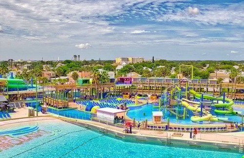 Daytona Beach Shores Apartamento | Studio Suite Queen bed Kitchen Walk in Shower 5