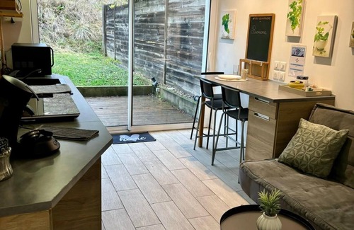 Amneville Apartamento | Estudio-Baño con ducha-Suite-Vista al Jardín-Le coin Nature