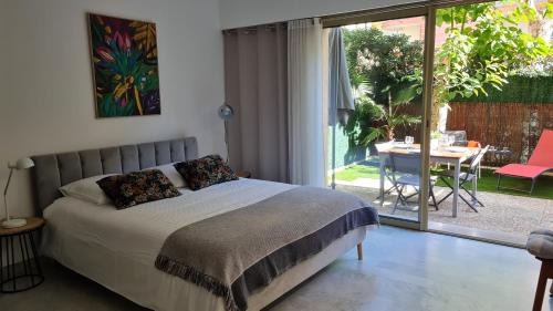 Juan-les-Pins Apartamento | Studio Sun-Beach avec parking et jardin - 500m des plages de Juan Les Pins