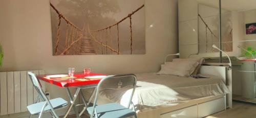 Porte de la Chapelle Apartamento | Studio sur le métro 12 pour Montmartre