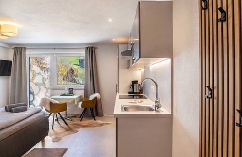 Oberau Apartamento | Estudio 'Tirolee Marchegg - Bärenhöhle' con vistas a la montaña, terraza privada y Wi-Fi