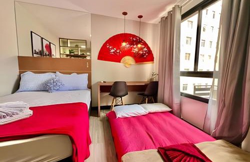 Matriz Apartamento | Studio TOKiO, c/Ar Condicionado e Vaga de Garagem