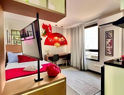 Matriz Apartamento | Studio TOKiO, c/Ar Condicionado e Vaga de Garagem