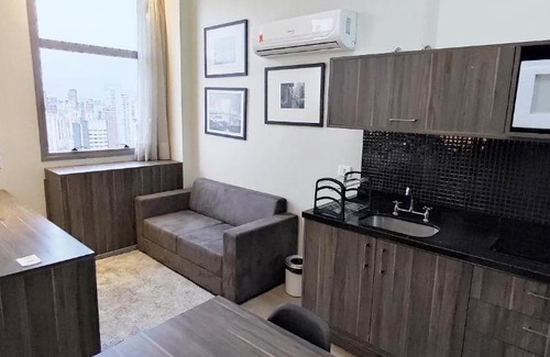 Reboucas Apartamento | Studio Top 7th Avenue - 7th034