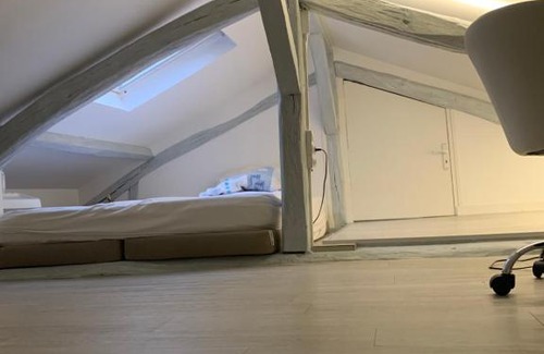 Quartier du Pont-de-Flandre Apartamento | Studio type loft