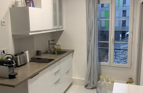 Quartier du Pont-de-Flandre Apartamento | Studio type loft