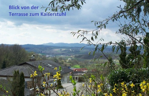 Ettenheim Apartamento | Estudio 'Unterschütz' con vistas a la montaña, terraza privada y Wi-Fi