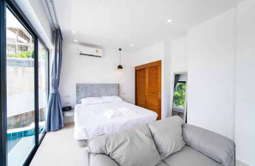 Maret Casa | Studio villa Seaview private pool 5 mins from beach