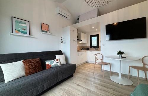 Grosseto-Prugna Apartamento | Studio Vue Mer à Porticcio Piscine et Parking