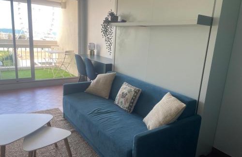 La Grande-Motte Apartamento | Studio Vue Mer, Vélos, Terrasse, Ascenseur et Garage 6mn à pied