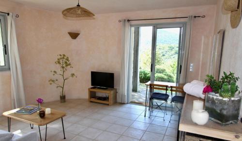 Saint-Florent Apartamento | studio, vue sur mer et montagne