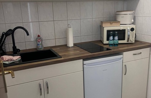 Lubben Cabaña | Studio, WC/shower - Pension am Markt
