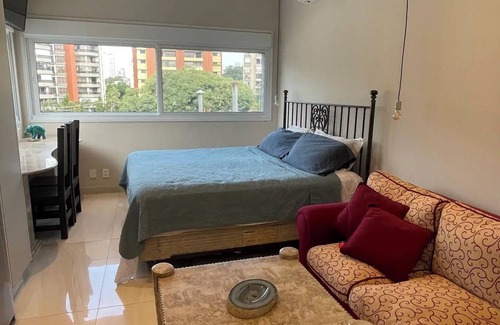 Lapa Apartamento | Studio with A/C and Pool in Lapa SP