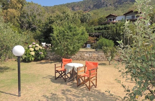 Megalos Prinos Apartamento | Estudio con increíbles vistas a la montaña en la tradicional finca de Thassian.