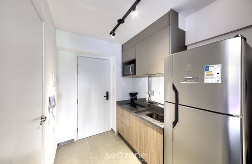 Perdizes Apartamento | Studio With Balcony 100m From Puc-pompeia Puq0208