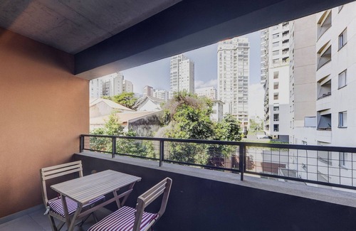 Perdizes Apartamento | Studio With Balcony 100m From Puc-pompeia Puq0208