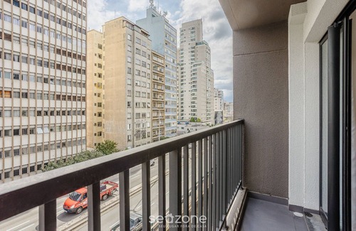Vila Buarque Apartamento | Studio With Balcony 450m From the Subway Enp0607