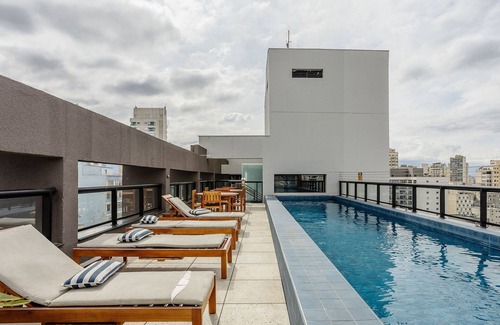 Vila Buarque Apartamento | Studio With Balcony 450m From the Subway Enp0607