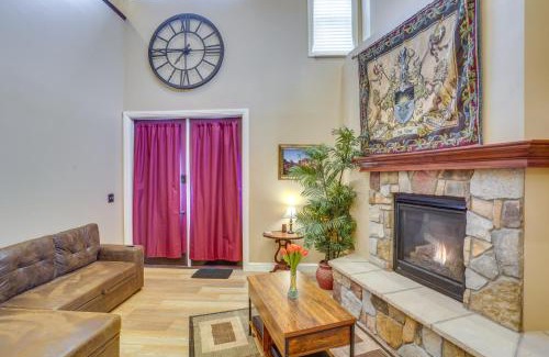 Cedar City Apartamento | Studio with Fireplace Walk to Downtown Cedar City!