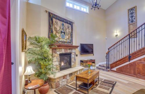 Cedar City Apartamento | Studio with Fireplace Walk to Downtown Cedar City!