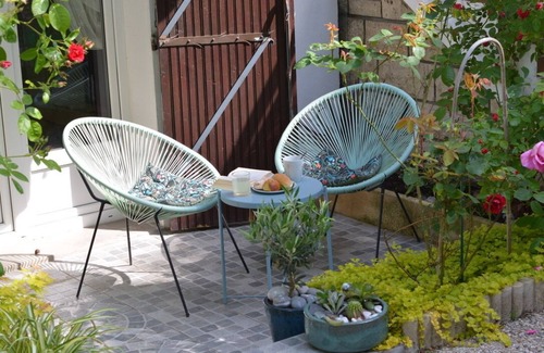 Bagneux Apartamento | Studio with lovely outdoor terrace 10 minutes from Paris (14th) classified 1*.
