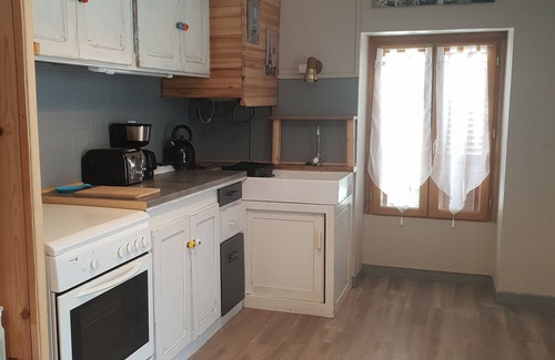 Le Bourg-d'Oisans Apartamento | Estudio con vista a la montaña.