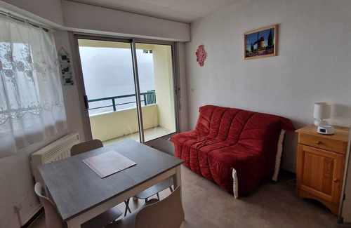 Eaux-Bonnes Apartamento | Studio with mountain view (at Gourette ski resort)